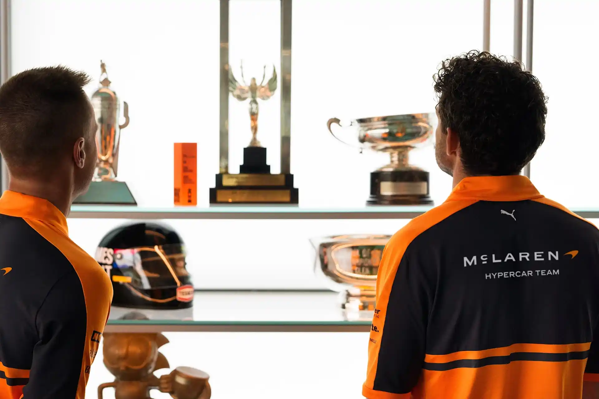 McLaren's signature Papaya colour, retained across the 2026 identity refresh. 2Credit: © McLaren