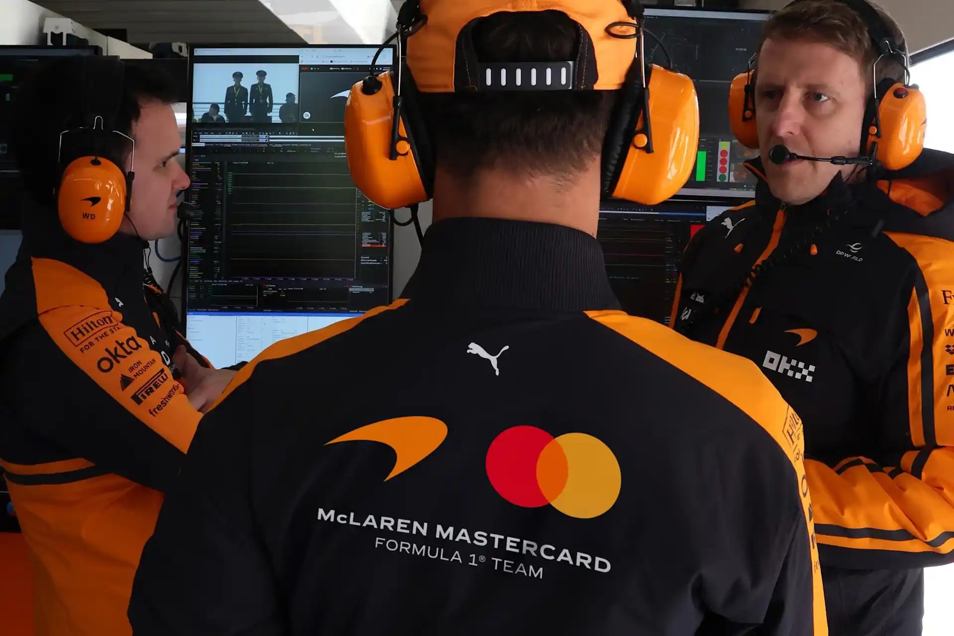 McLaren's signature Papaya colour, retained across the 2026 identity refresh. 4 Credit: © McLaren