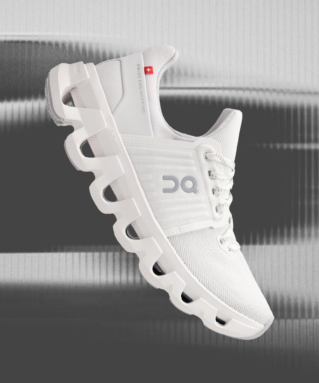 On's established performance footwear identity and distinctive CloudTec sole construction.